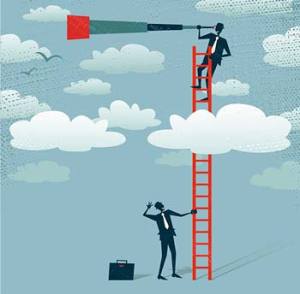 Climbing the career ladder