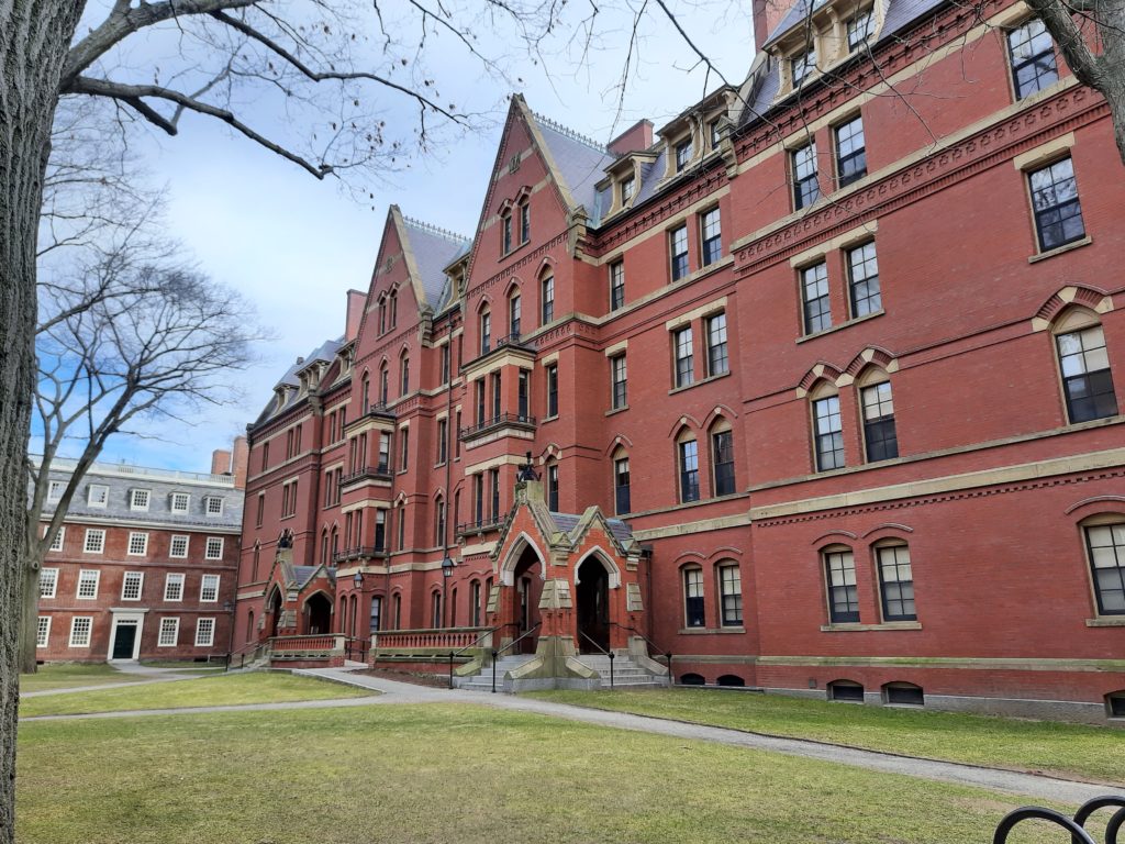 Harvard University or Massachusetts Institute of Technology