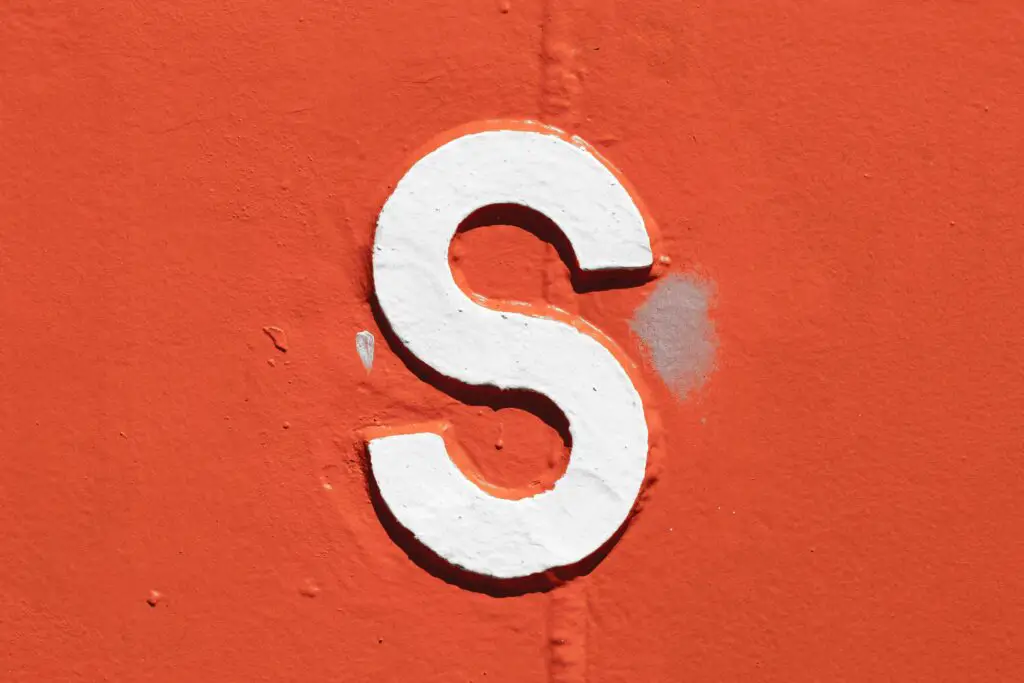 Love Words Starting With S